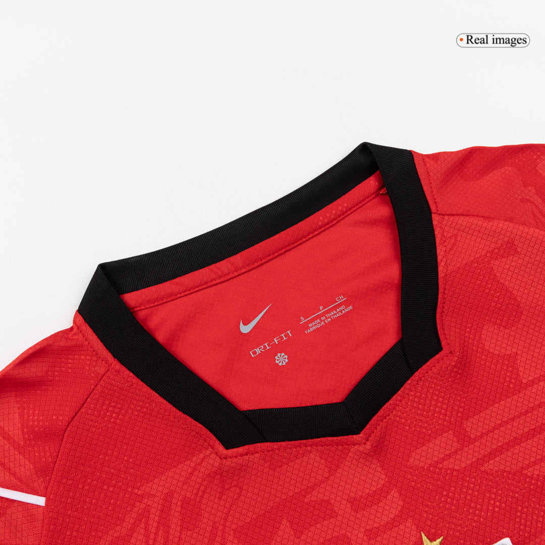 RICE #4 England Away Soccer Jersey World Cup 2026 Red