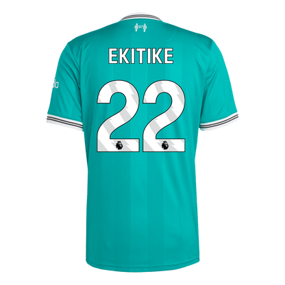 EKITIKE #22 Liverpool Third Away Soccer Jersey 2025/26