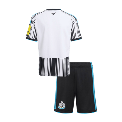 Kids Newcastle United Home Soccer Jersey Kit (Jersey+Shorts) 2026/27 Black&White
