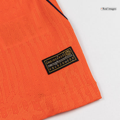 Authentic VIRGIL #4 Netherlands Home Soccer Jersey 2026