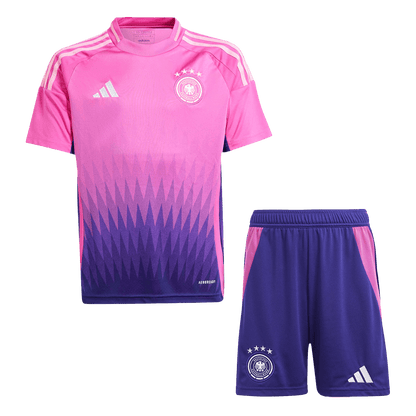 Kid's Germany Away Soccer Jersey Kit(Jersey+Shorts) Euro 2024
