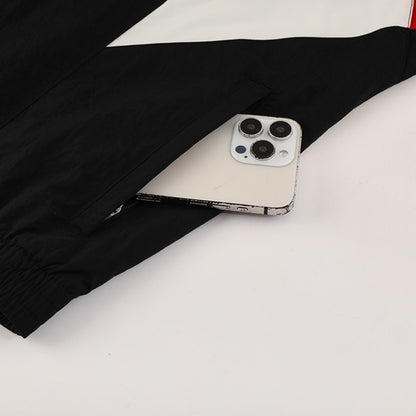 25/26 Manchester United Windbreaker Jacket Black