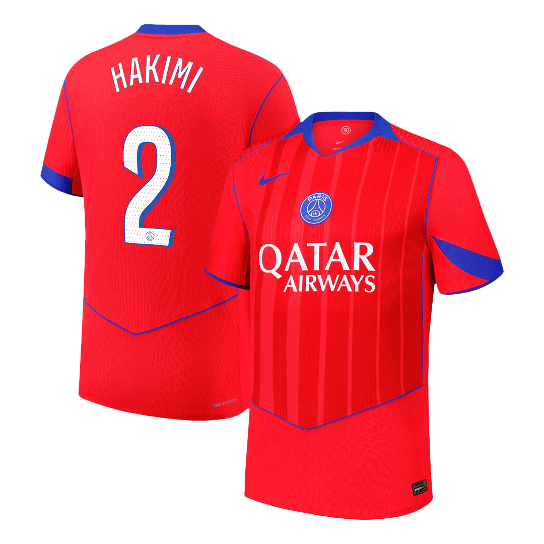 Authentic HAKIMI #2 PSG Third Away Soccer Jersey 2025/26