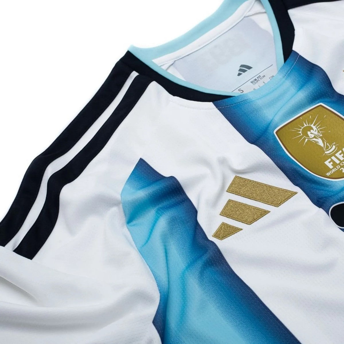 Argentina Home Soccer Jersey FIFA World Cup 2026 Final Match Edition (With Patches)