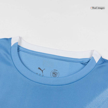 REIJNDERS #4 Manchester City Home Soccer Jersey 2025/26