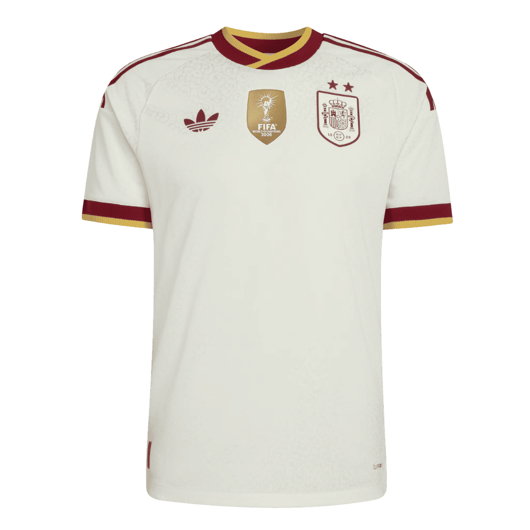 Authentic Spain Away Soccer Jersey 2026