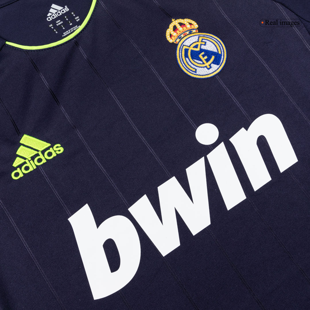 Retro 12/13 Real Madrid Away Soccer Jersey Black