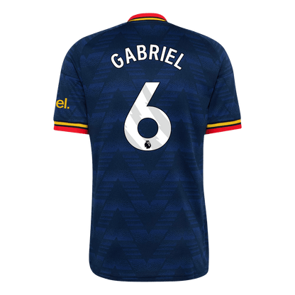 GABRIEL #6 Arsenal Away Soccer Jersey 2026/27 Royal Blue
