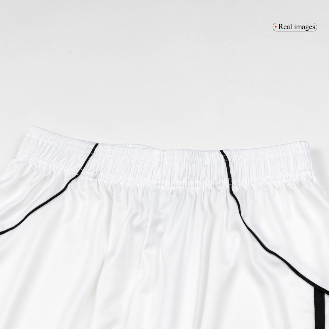 Manchester United Home Soccer Shorts 25/26 White