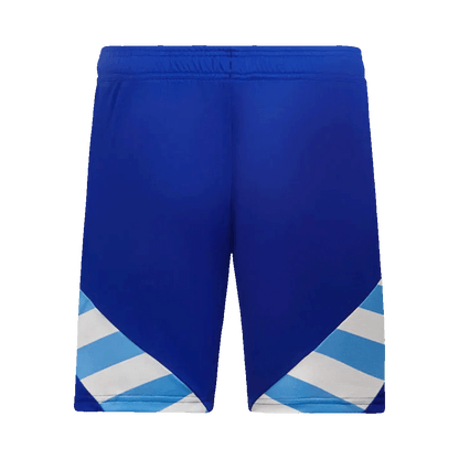 Men's Argentina Away Soccer Jersey Kit  (Jersey+Shorts) 2024