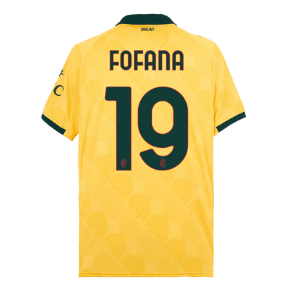 FOFANA #19 AC Milan Third Away Soccer Jersey 2025/26