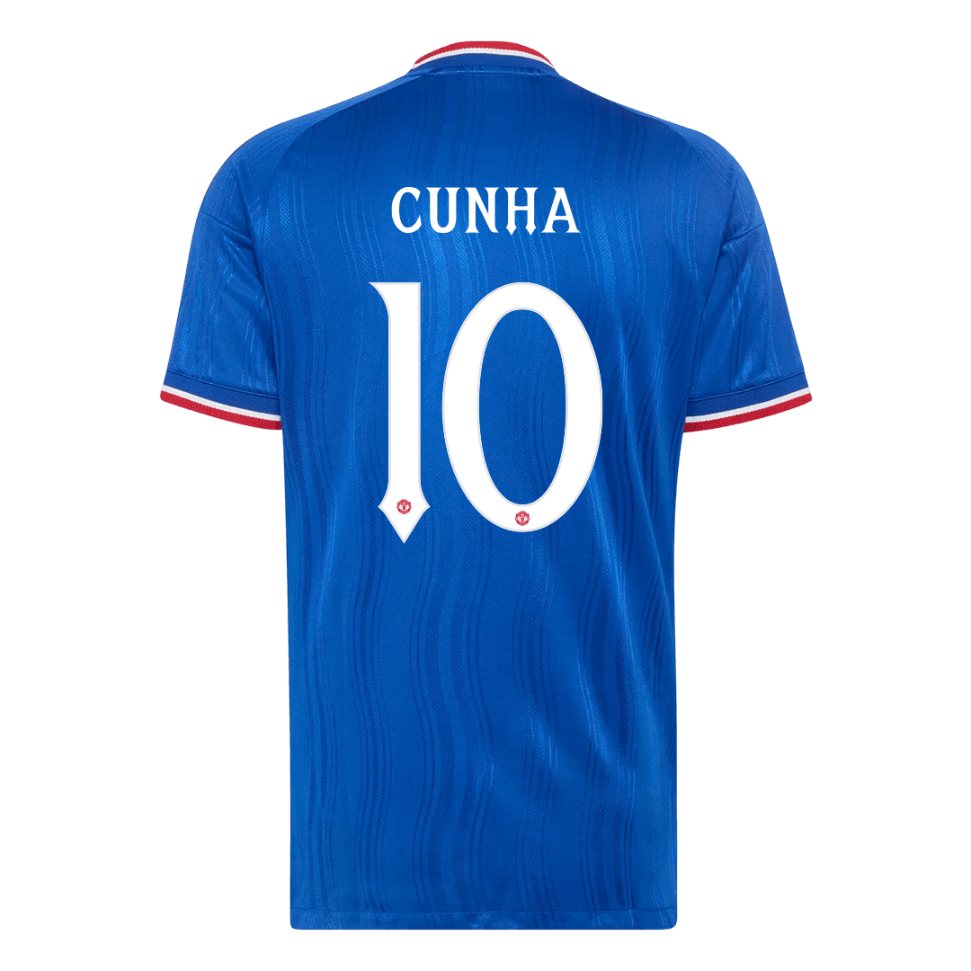 Authentic CUNHA #10 Manchester United Away Soccer Jersey 2026/27