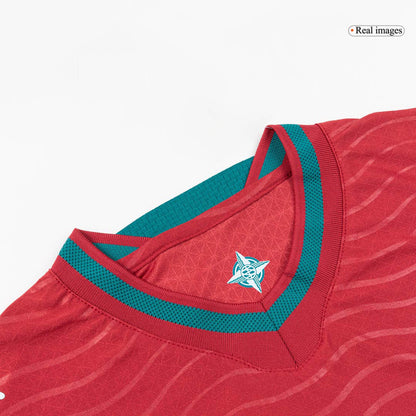 Player Version Portugal Home Long Sleeve Football Shirt 2026
