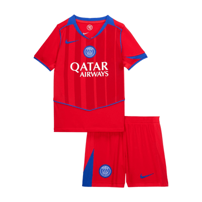 Kid's PSG Third Away Soccer Jersey Kit(Jersey+Shorts) 2025/26