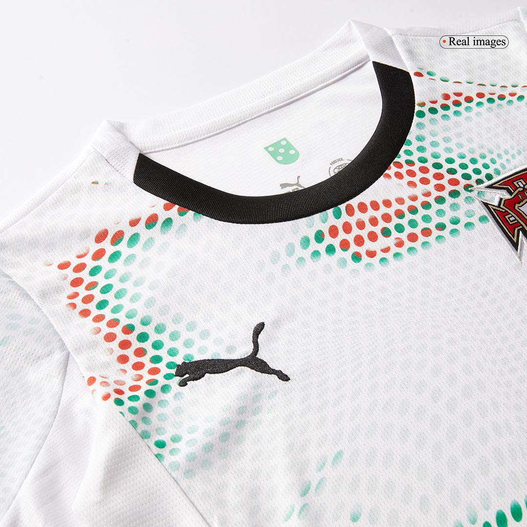 RONALDO #7 Women's Portugal Away Soccer Jersey 2025 White
