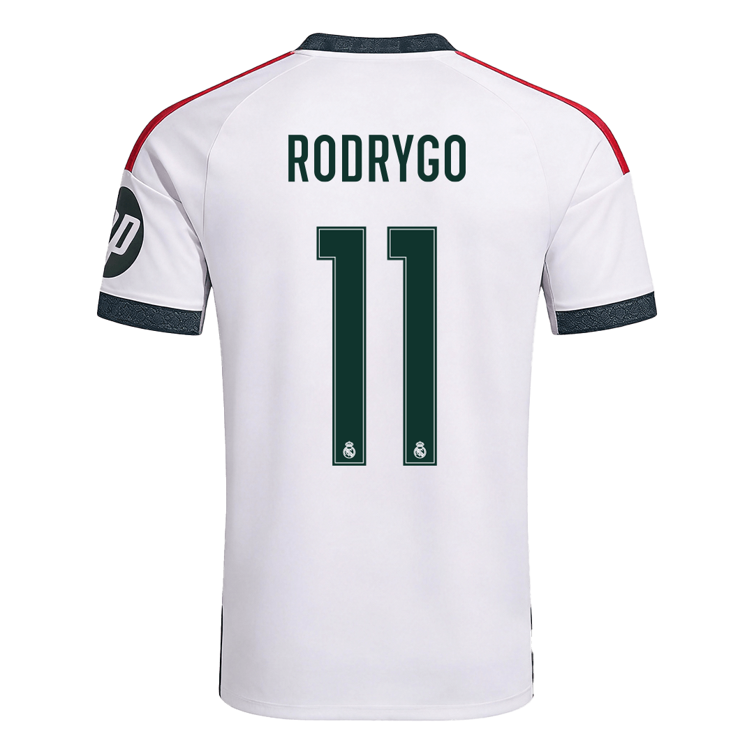 RODRYGO #11 Real Madrid Home Soccer Jersey 26/27 White