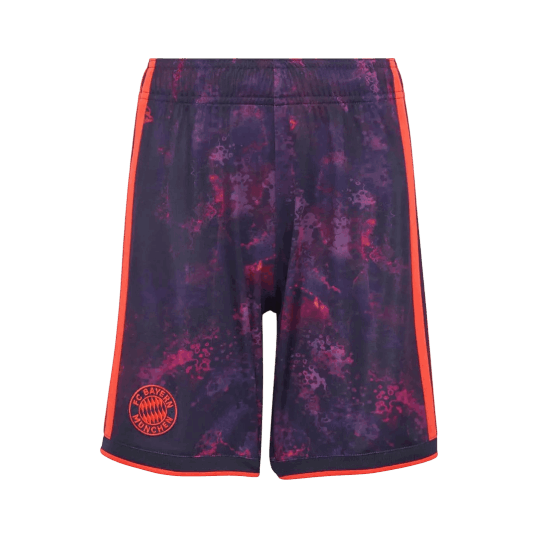 Bayern Munich Third Soccer Shorts 2026/27 Purple