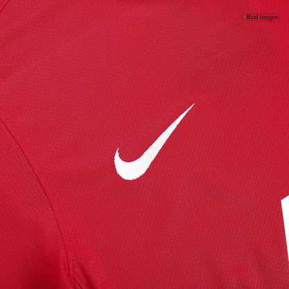Men Retro Fan Version Manchester United Home Soccer Jersey 2011/12 Red