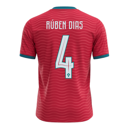 RÚBEN DIAS #4 Portugal Home Football Shirt 2026