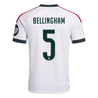 BELLINGHAM #5 Real Madrid Home Football Jersey 26/27 White - image 6