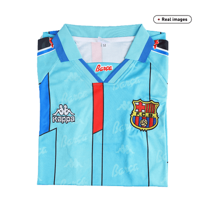Retro 1996/97 Barcelona Away Soccer Jersey
