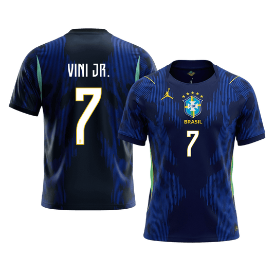 VINI JR. #7 Brazil Away Football Shirt 2026