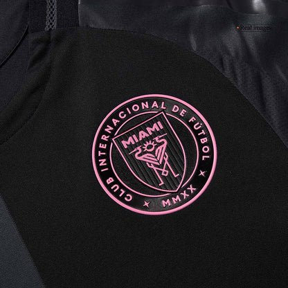 Authentic DE PAUL #7 Inter Miami CF Away Soccer Jersey 2025 Black&Gray