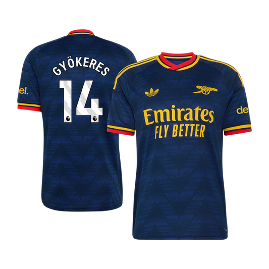 GYÖKERES #14 Arsenal Away Football Jersey 2026/27 Royal Blue