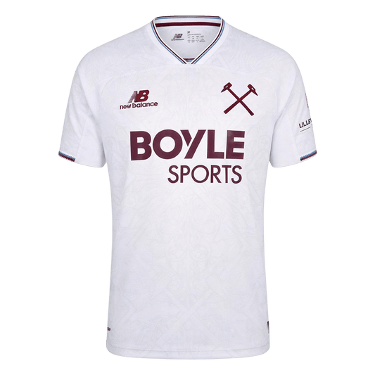 West Ham United Away Soccer Jersey 2026/27 White