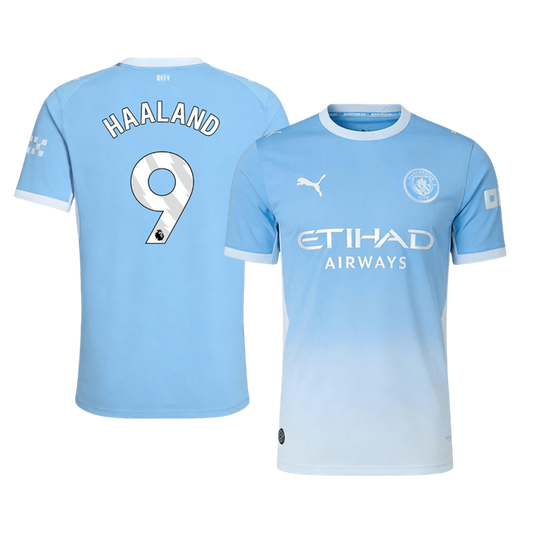 Player Version HAALAND #9 Manchester City Home Football Jersey 2026/27