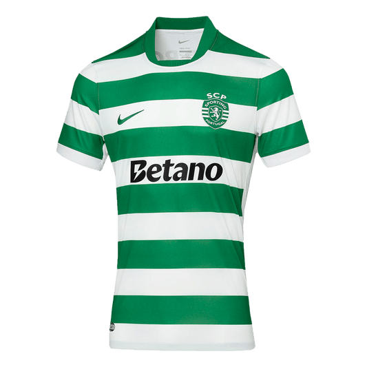 Sporting CP Home Soccer Jersey 25/26 Green&White