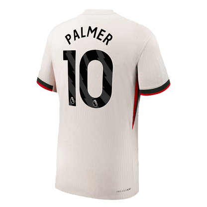 Authentic PALMER #10 Chelsea Away Soccer Jersey 2025/26 White