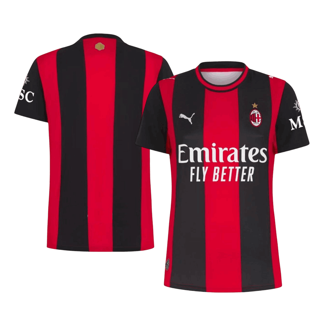 Women's AC Milan Home Soccer Jersey 2026/27 Red&Black