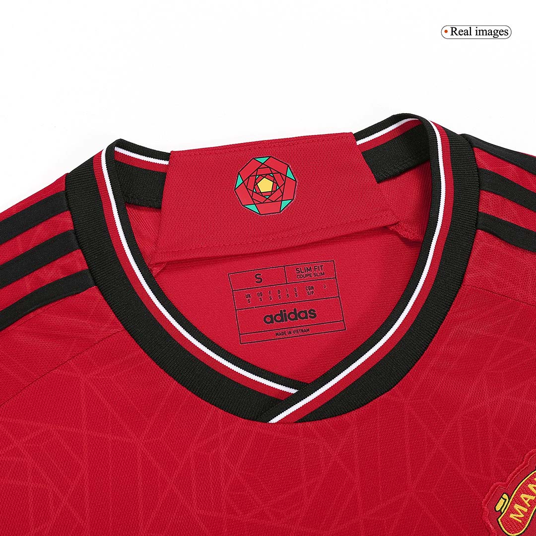 HØJLUND #11 Manchester United Home Soccer Jersey 2023/24 Red