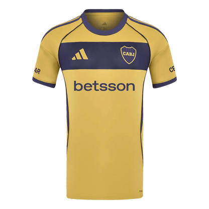 Boca Juniors Away Soccer Jersey 2025/26 Yellow
