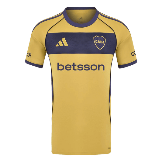 Boca Juniors Away Soccer Jersey 2025/26 Yellow