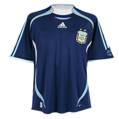 Retro 2006 Argentina Away Soccer Jersey