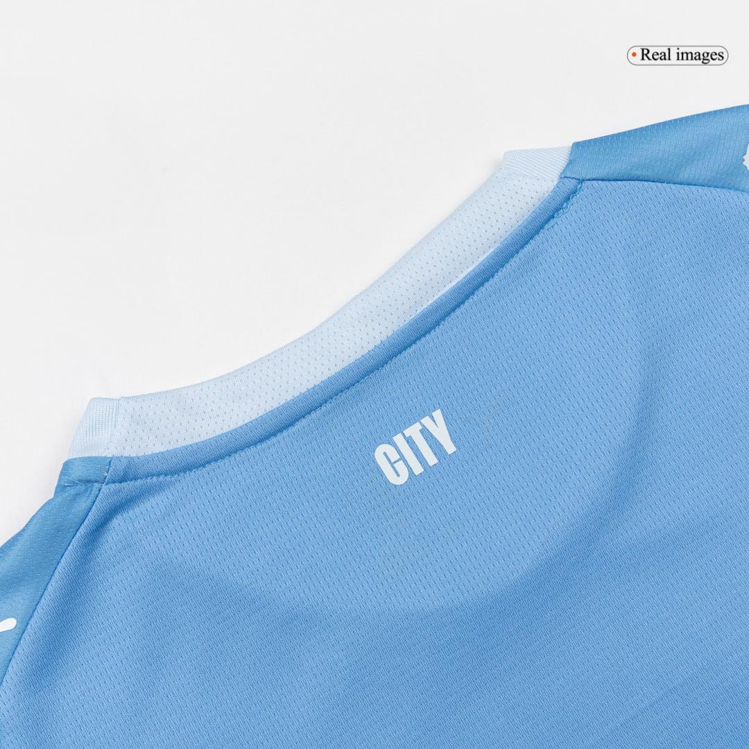HAALAND #9 Manchester City Home Soccer Jersey 26/27 Blue - UCL