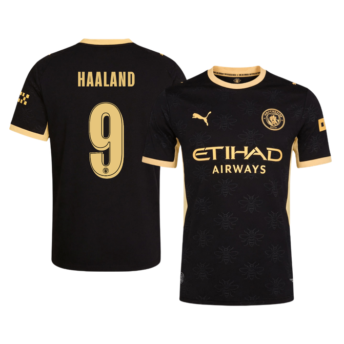 Authentic HAALAND #9 Manchester City Away Soccer Jersey 2026/27