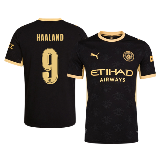 Authentic HAALAND #9 Manchester City Away Soccer Jersey 2026/27