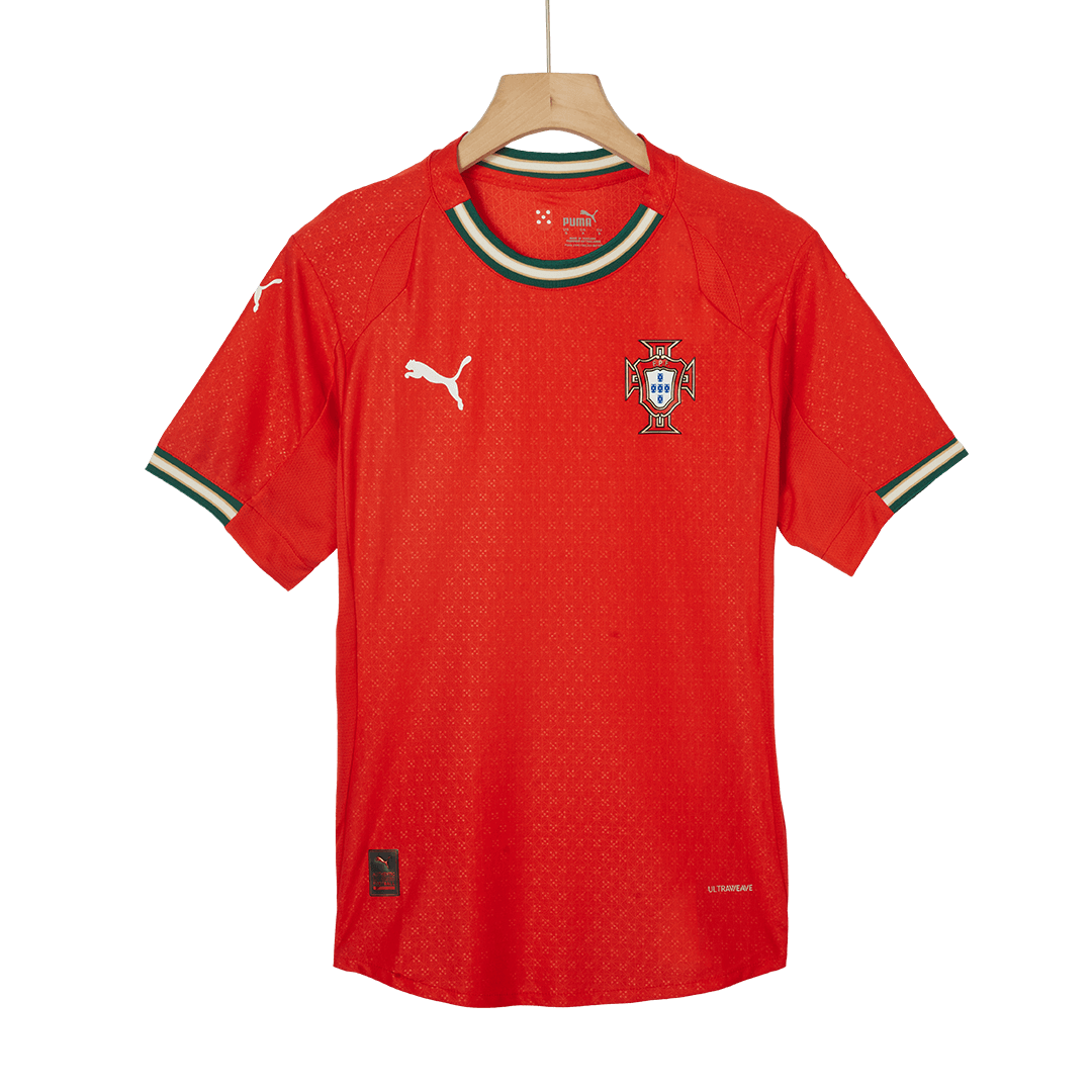 RONALDO #7 Authentic Portugal Home Soccer Jersey 2025 Red