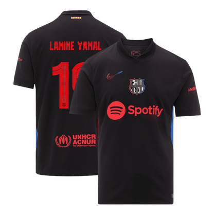 LAMINE YAMAL #19 Barcelona Away Soccer Jersey 2024/25 - UCL