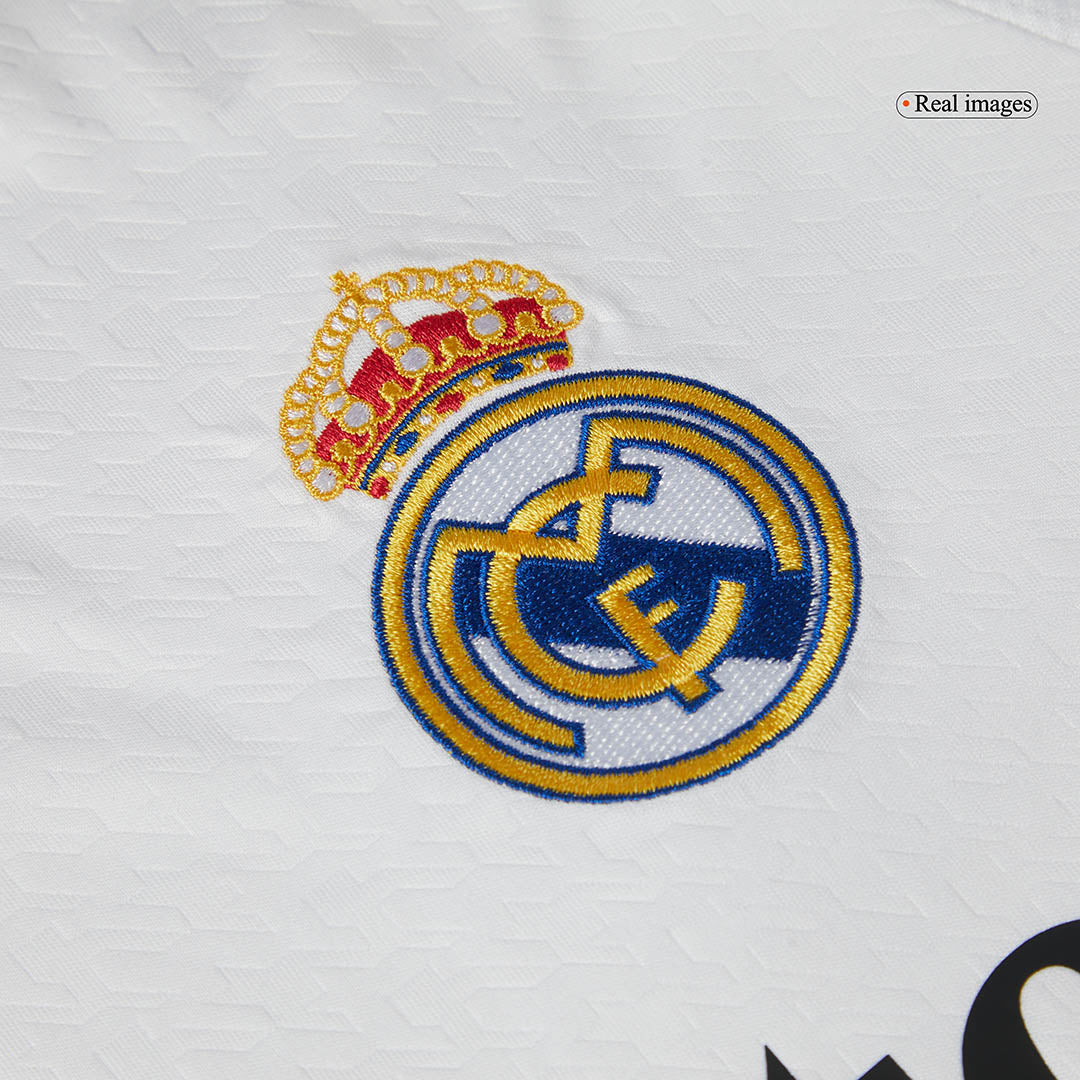 Real Madrid Home Soccer Jersey 2024/25 White - Copa del Rey Final