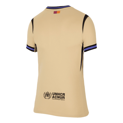 Women's 25/26 Barcelona Away Soccer Jersey Yellow