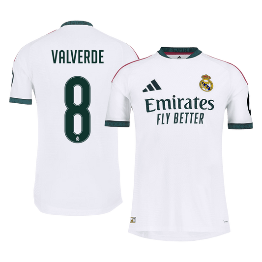 Authentic VALVERDE #8 Real Madrid Home Soccer Jersey 2026/27