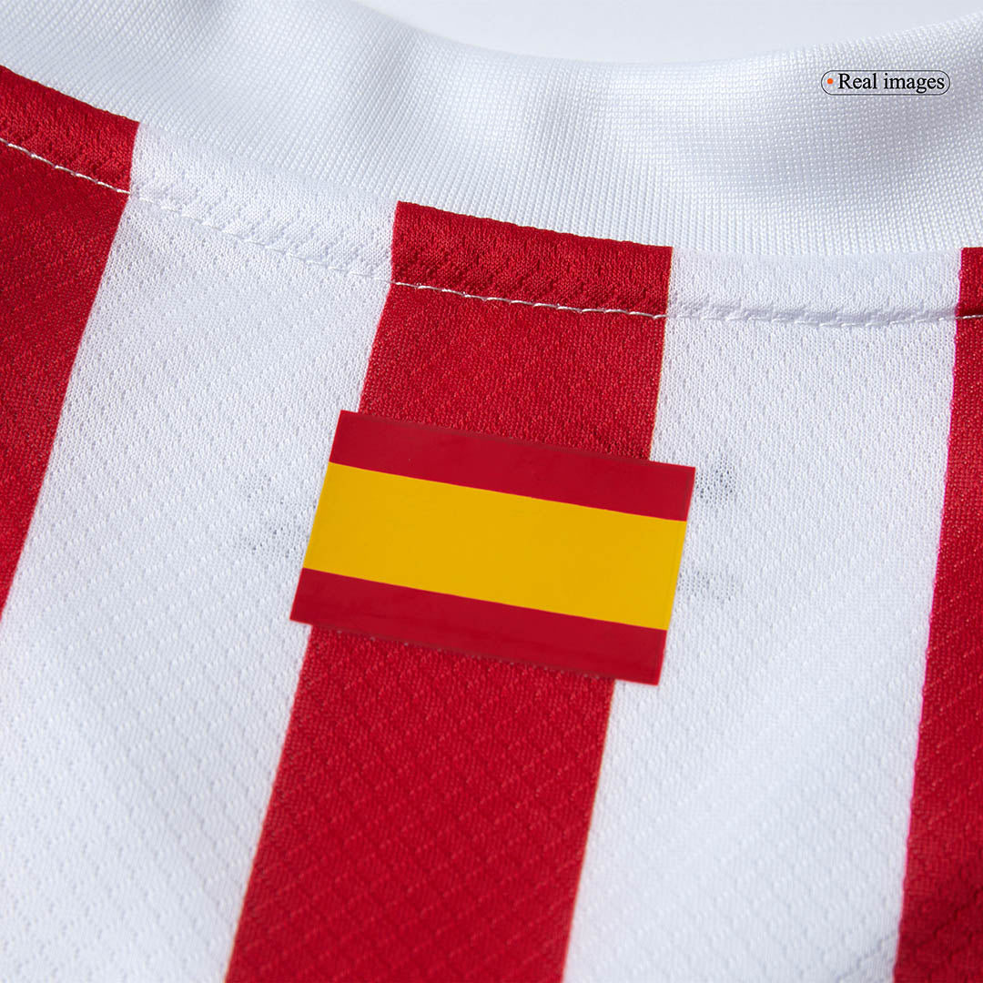 Kid's Atletico Madrid Home Soccer Jersey Kit(Jersey+Shorts+Socks) 2025/26