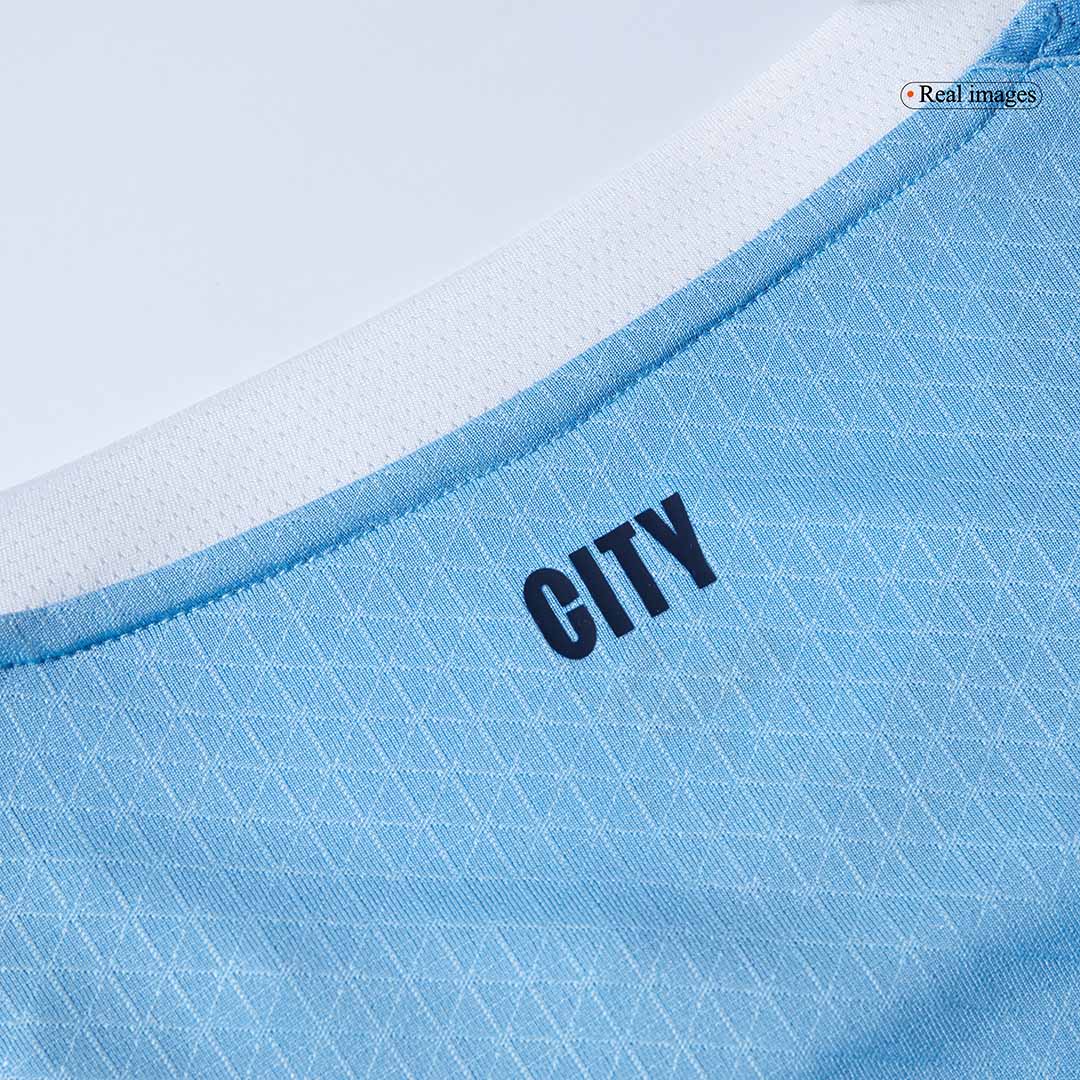 Authentic HAALAND #9 Manchester City Home Soccer Jersey 2025/26 Blue - Club World Cup