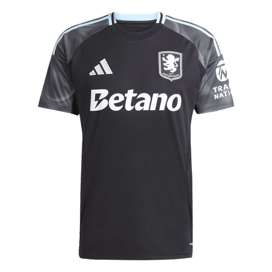 Aston Villa Away Soccer Jersey 25/26 Black