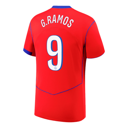 G.RAMOS #9 PSG Third Away Soccer Jersey 2025/26