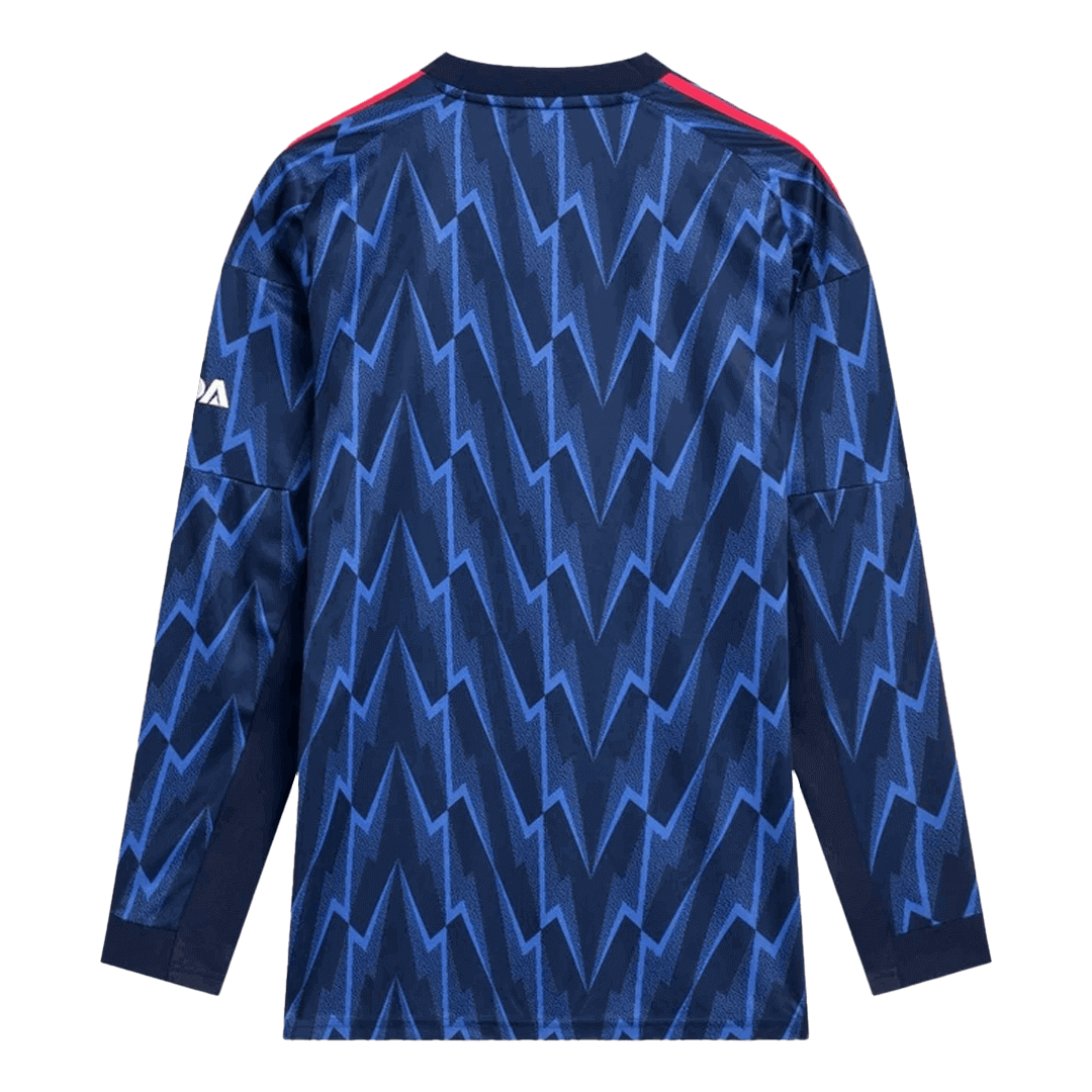 Arsenal Away Long Sleeve Soccer Jersey 25/26 Navy